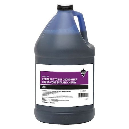 Portable Toilet Deodorizer, 1 gal, Jug MPN:18E889