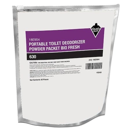 Toilet Deodorizer, 70 g, Packet, PK40 MPN:18E904