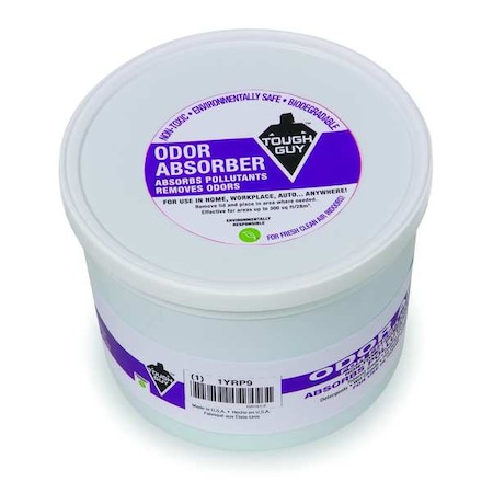 Odor Absorber Gel Sponge, Size 4 lb., PK4 MPN:1YRR1