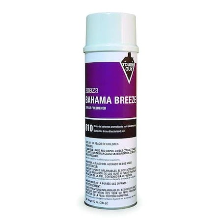 Air Freshener, Bahama Breeze®, 10 oz. MPN:2DBZ3