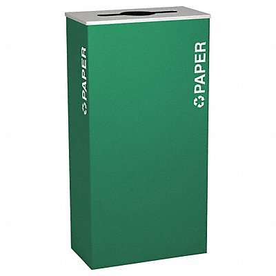 Recycling Container Green 17 gal. MPN:22N288