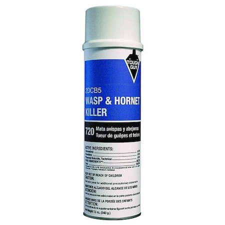 Indoor/Outdoor Wasp and Hornet Killer, 12 oz, Aerosol MPN:2DCB5
