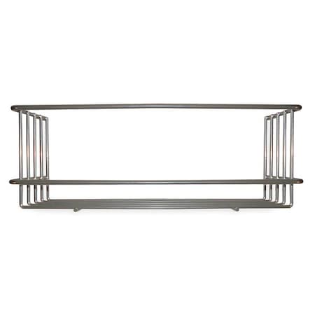 Wire Basket, 4x4x12 in, Pwdr Ct Steel MPN:190166