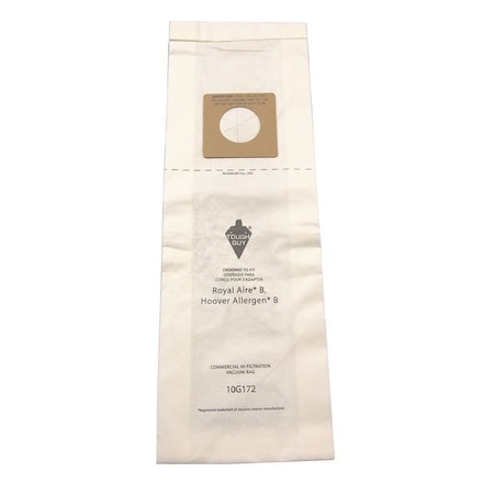 Vacuum Bag, 2-ply, Paper Bag, 10 PK MPN:10G172