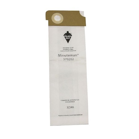 Vacuum Bag, 2-ply, Paper Bag, 10 PK MPN:3ZJK6