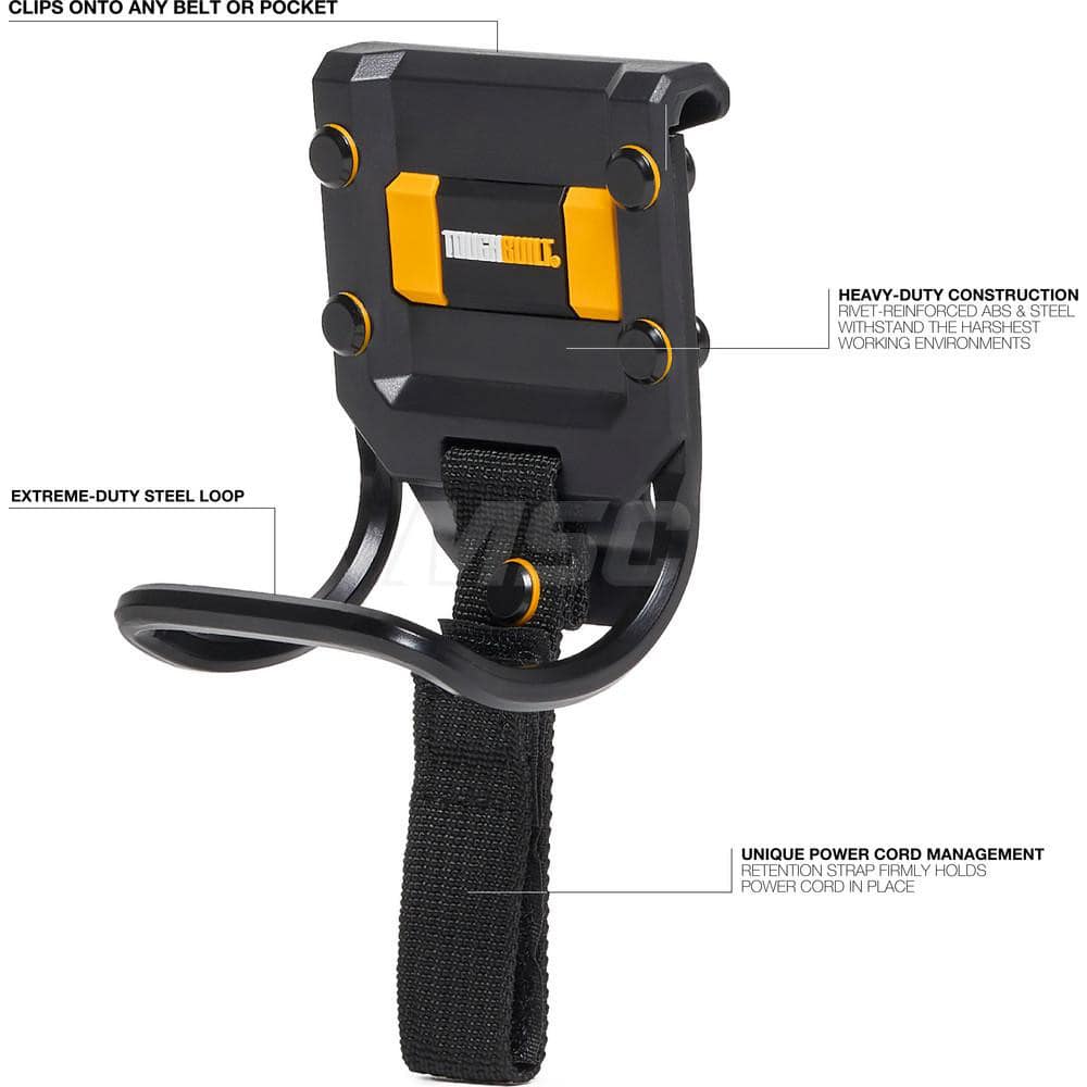 Tool Pouch: Polyester, Black MPN:TB-52