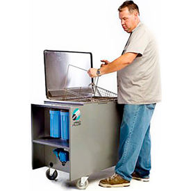 Shiraclean Industrial Ultrasonic Cleaner with Solution Filtration Heated Portable 33 Gallons TVT-033G