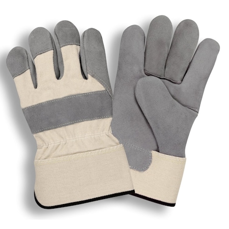 Palm Glove, Cowhide, Side, Split, PK12 MPN:7500M