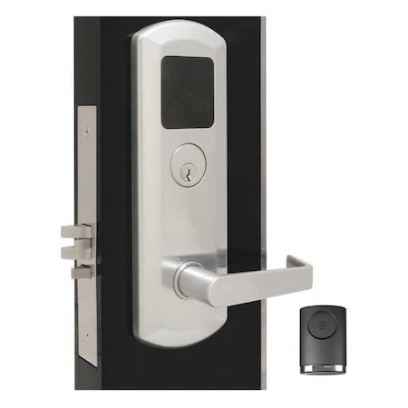 Classroom Lock, Satin Chrome, Gala Lever MPN:FME-4020-RFID-IC-G-626