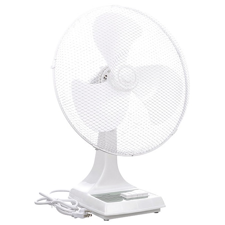 Table Fan, 3 Speeds, White MPN:ODF-16