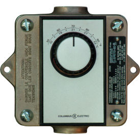 TPI Remote Mounted Thermostat EPETD8D Double Pole Double Throw Bi-Metal 120-277V 50-90°F EPETD8D
