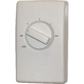 TPI Wall Mount Thermostat Single Pole For Unit Heaters 120-277v S2025H10AA S2025H10AA