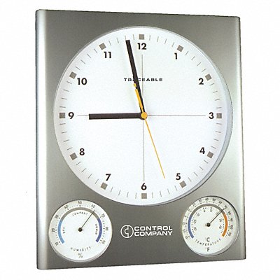 Clock Analog Hygrometer -34 to 116 F MPN:1079