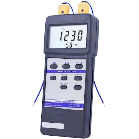 Thermometer, LCD, 2.875 in, Thermocouple MPN:4137