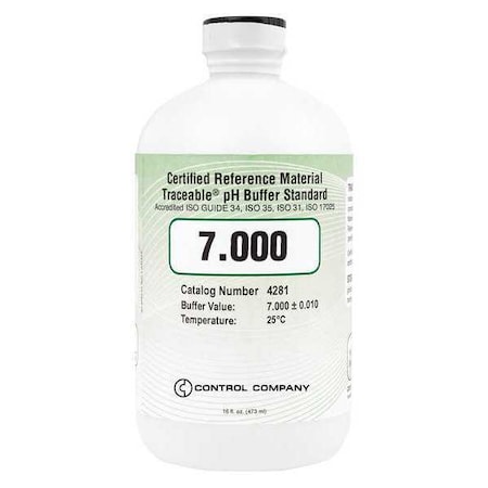 pH Standard, Cert. Ref Material, CRM 7.000 MPN:4281