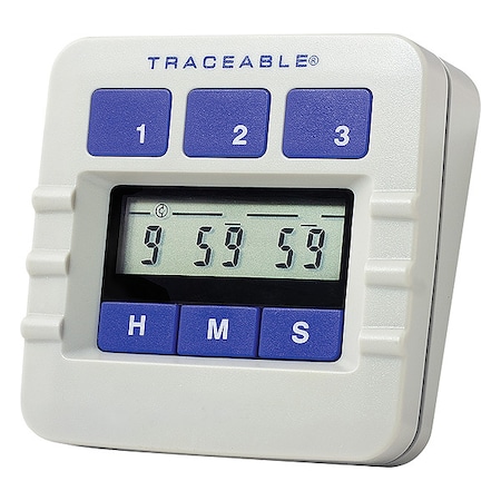 Lab Timer, Display 1/4 In, LCD MPN:5002