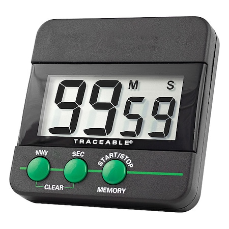Count Down Timer, 2 1/2 Hx2 1/2 Wx1/2 D MPN:5028