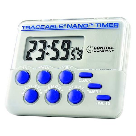 Nano Timer, Display 3/8 In. LCD MPN:5132