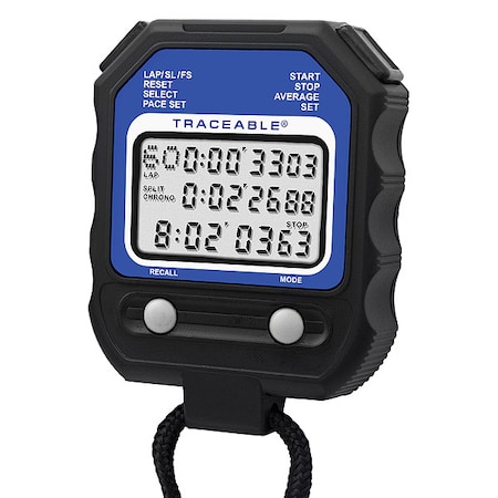 Stopwatch, Count Down/Up, 10 hrs, LCD MPN:9876602