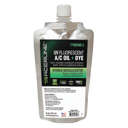 UV Leak Detection Dye, 5 oz. Size MPN:TP32EHD-5