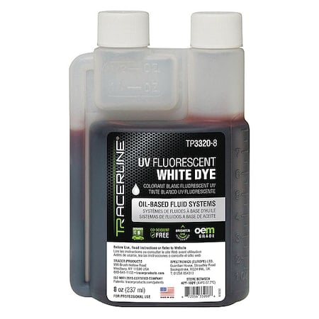 UV Leak Detection Dye, 8 oz. Size MPN:TP3320-8