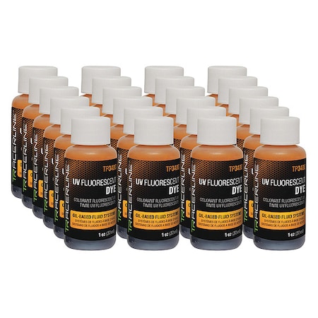 UV Leak Detection Dye, 1 oz. Size, PK24 MPN:TP3400-1P24