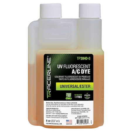 Universal A/C Dye, 8 oz. MPN:TP3840-8