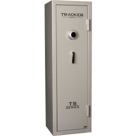 Tracker Safe Gun Safe TS08 With Mechanical Lock - 30 Min Fire Rating 18x15-1/2x59 - 8 Gun Cap. Gray TS08-GRY