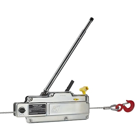Griphoist Manual Wire Rope Hoist, 4 Ton (8, 000 lb.), 30 ft. Lift, T532D MPN:03309912430K