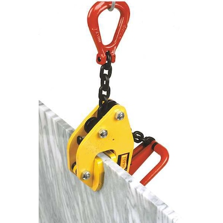 Nonmarring Plate Clamp, 1102 lb, Automatic MPN:50408