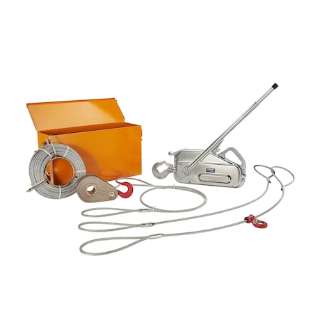 Griphoist Rescue Kit, 4, 000 lb. (2 Ton), 60ft. Lift, TU28K MPN:RESCUETU28K