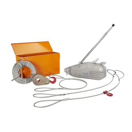 Griphoist Rescue Kit, 8, 000 lb. (4 Ton), 60ft. Lift, TU32K MPN:RESCUETU32K
