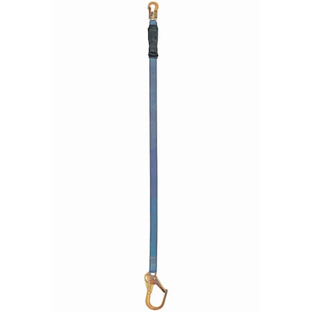 phoenix Shock Absorbing Lanyard, 6 ft. Length, 1 Leg(s), 310 lbs., one person Weight Capacity MPN:C006H