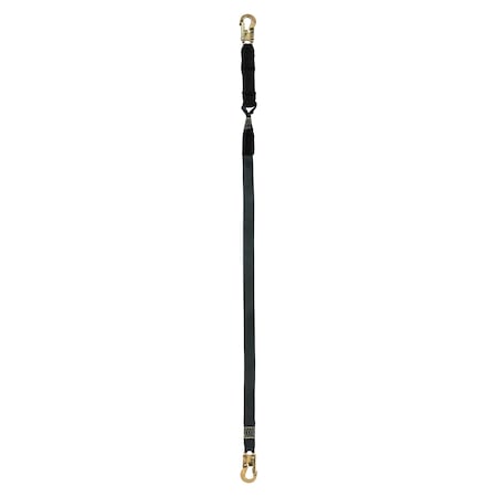 Tracpac Kevlar Web Lanyard, 6 ft. Length, 1 Leg(s), 310 lbs., one person Weight Capacity MPN:C0K6Z