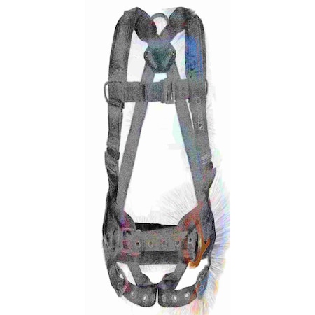 Versafit Full Body Harness, Back & Side D-Rings, Belt, XL Size MPN:EBD95XL