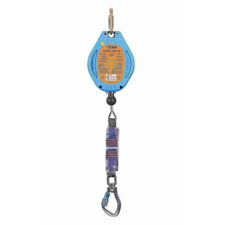 blocfor Self Retracting Lifeline, 30 ft. Length, 1 Leg(s), 310 lbs., one person Weight Capacity MPN:RA30G-LE