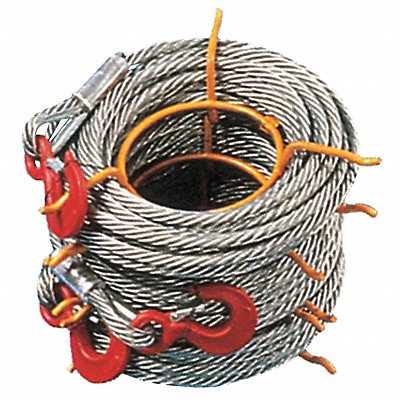 Winch Cable Alloy Stl 1/4 in x 150 ft. MPN:6423150K