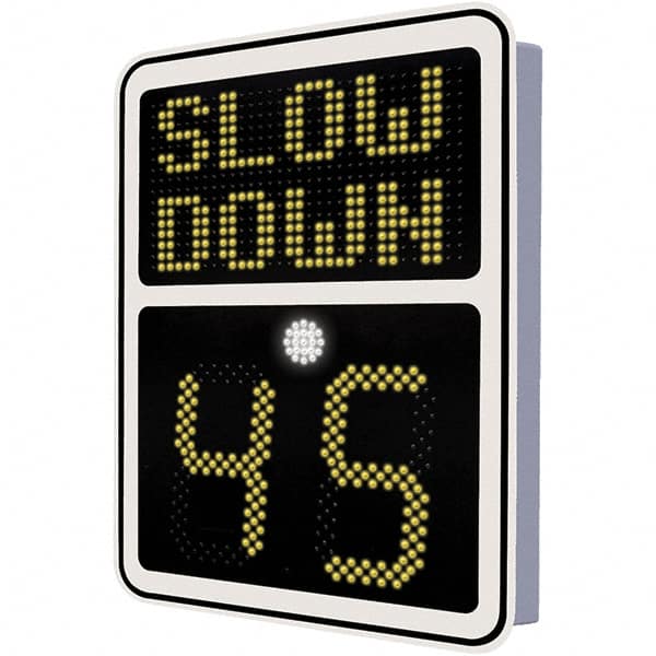 Speed Limit Sign: Rectangle, 
