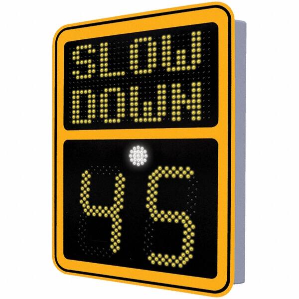 Speed Limit Sign: Rectangle, 