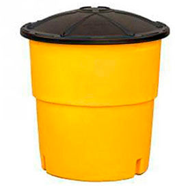 VizCon TrafFix Devices Big Sandy® 48000 Series 1400 lb Capacity Barrel With Lid 48140-0 48140-0