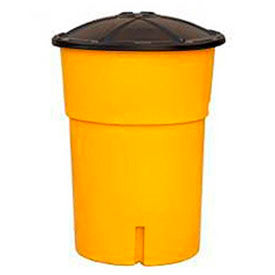 VizCon TrafFix Devices Big Sandy® 48000 Series 2100 lb Capacity Barrel With Lid 48210-0 48210-0