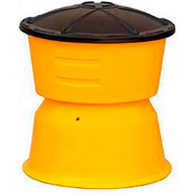 VizCon TrafFix Devices Big Sandy® 48000 Series 200-700 lb Capacity Barrel With Lid 48247-AR 48247-AR