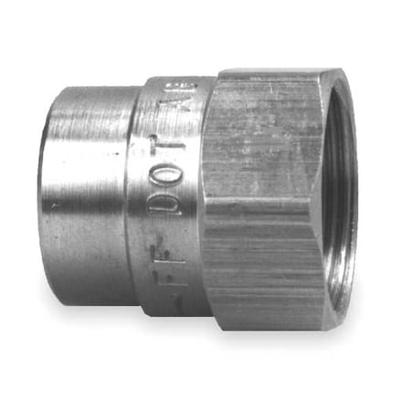 Nut Fitting, 3/4 In OD, Brass, PK10 MPN:2ZJF2