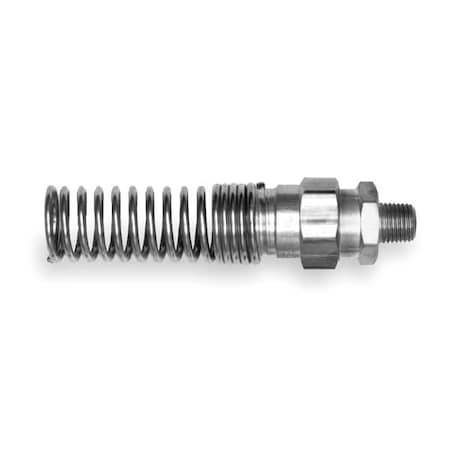 Male Connector Fitting, 1/2-14, Brass MPN:2ZJG4