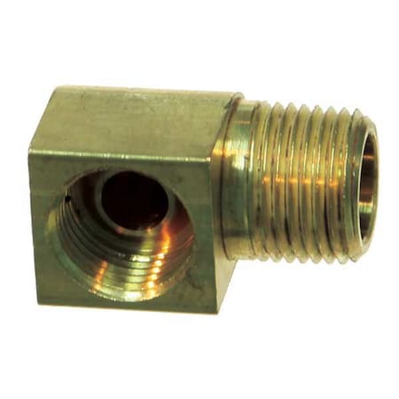 Elbow, Brass, Tube 1/2 in, MNPT 3/8 in MPN:49IF-8-6