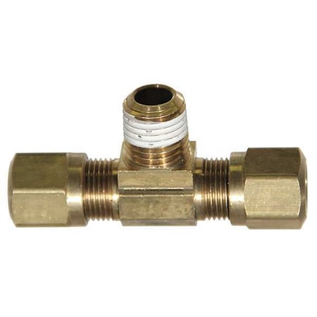 Male BranchTee, Compression, Brass, 3/8Pipe MPN:972-8