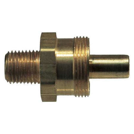 Strt, Brass, Comp. 1/2 in, MNPT 1/4 in MPN:991212