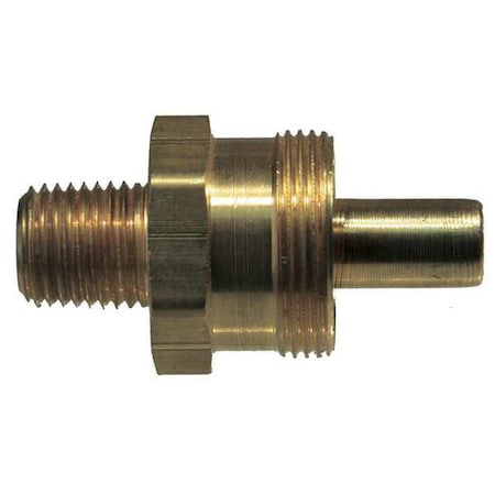 Strt, Brass, Comp. 1/2 in, MNPT 1/4 in MPN:991238