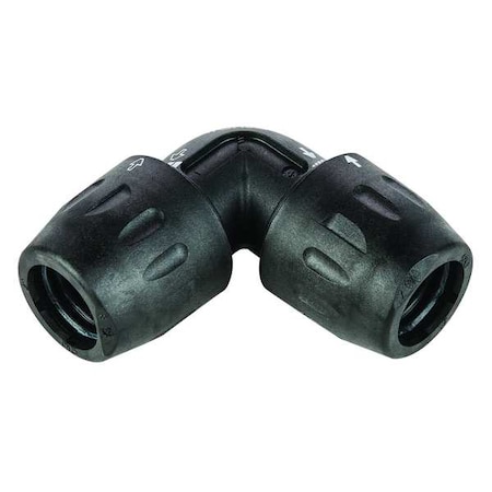 90 Degree Elbow, Polyamide, Black MPN:6602 17 00