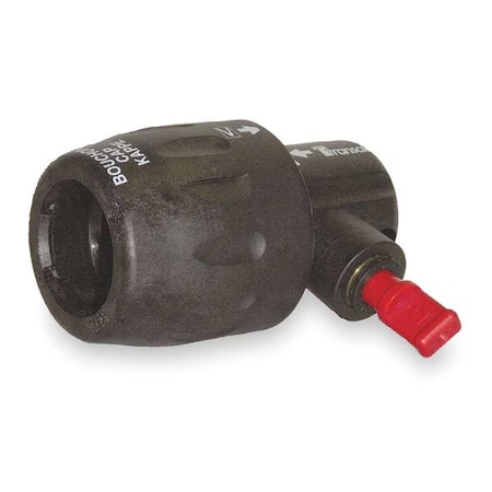 End Cap, Polyamide, Black MPN:6625 40 00